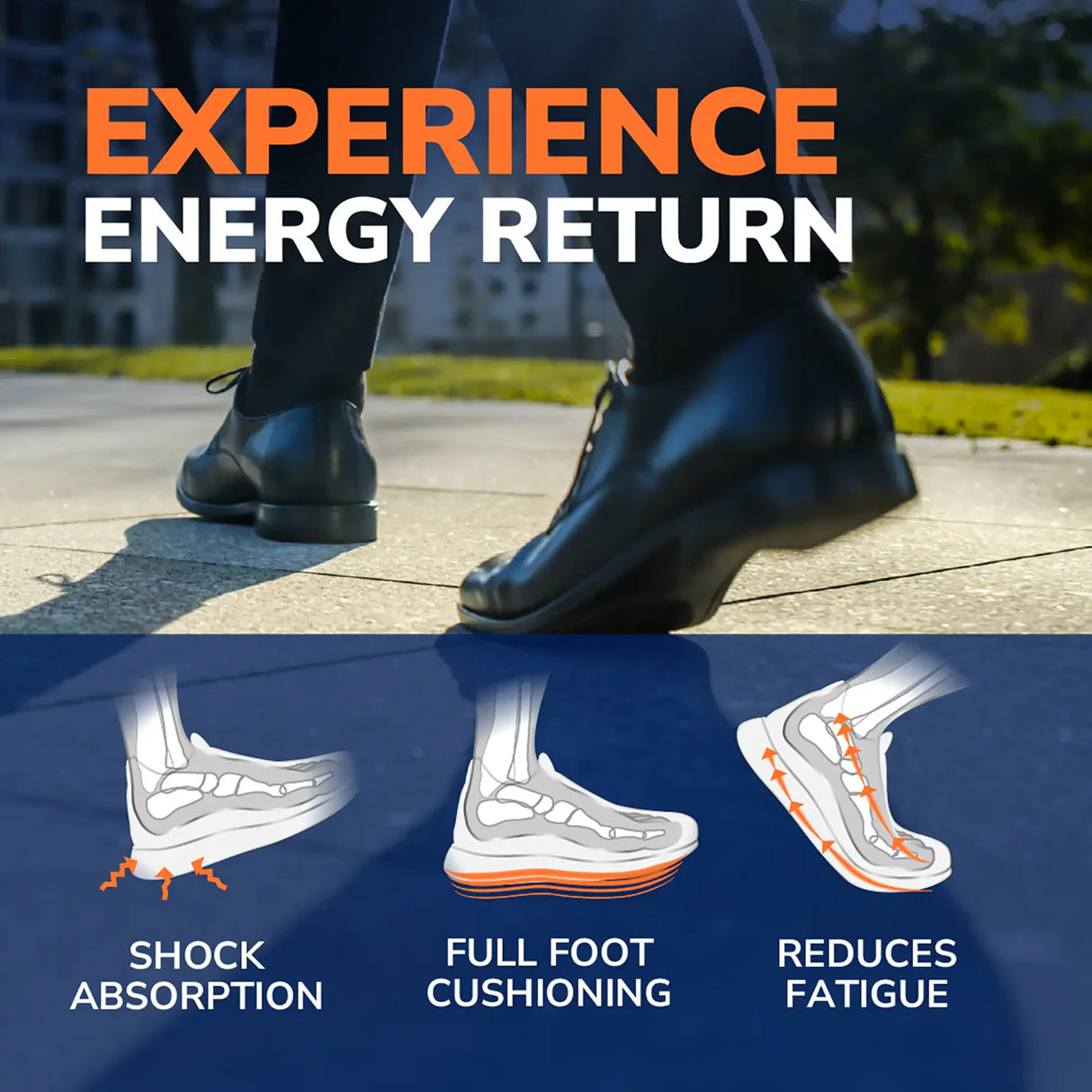 WALKHERO® Advanced Pain Relief Insoles - Buy 1 Get 1 Free